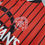 Thumbnail: Glasgow Rangers football jersey with logo, red and black stripes, READY. 1994/1995 GLASGOW RANGERS AWAY RETRO KIT