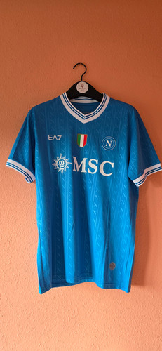 2025-2026 SSC Napoli Home Football Shirt De Bruyne | Nostalgia