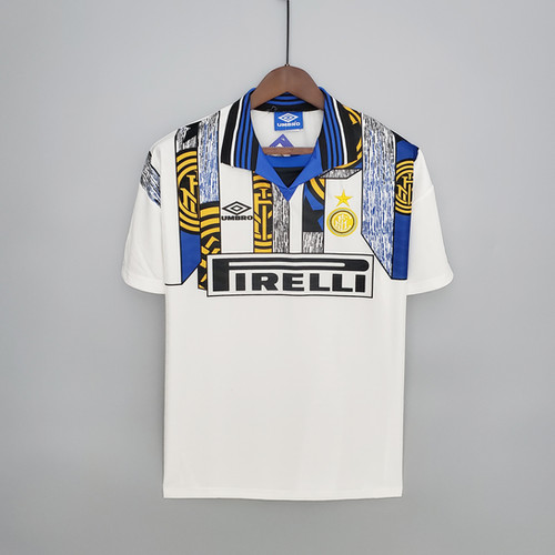 1995/1996 Inter Milan Away Retro Football Kit | Nostalgia Retro Kit