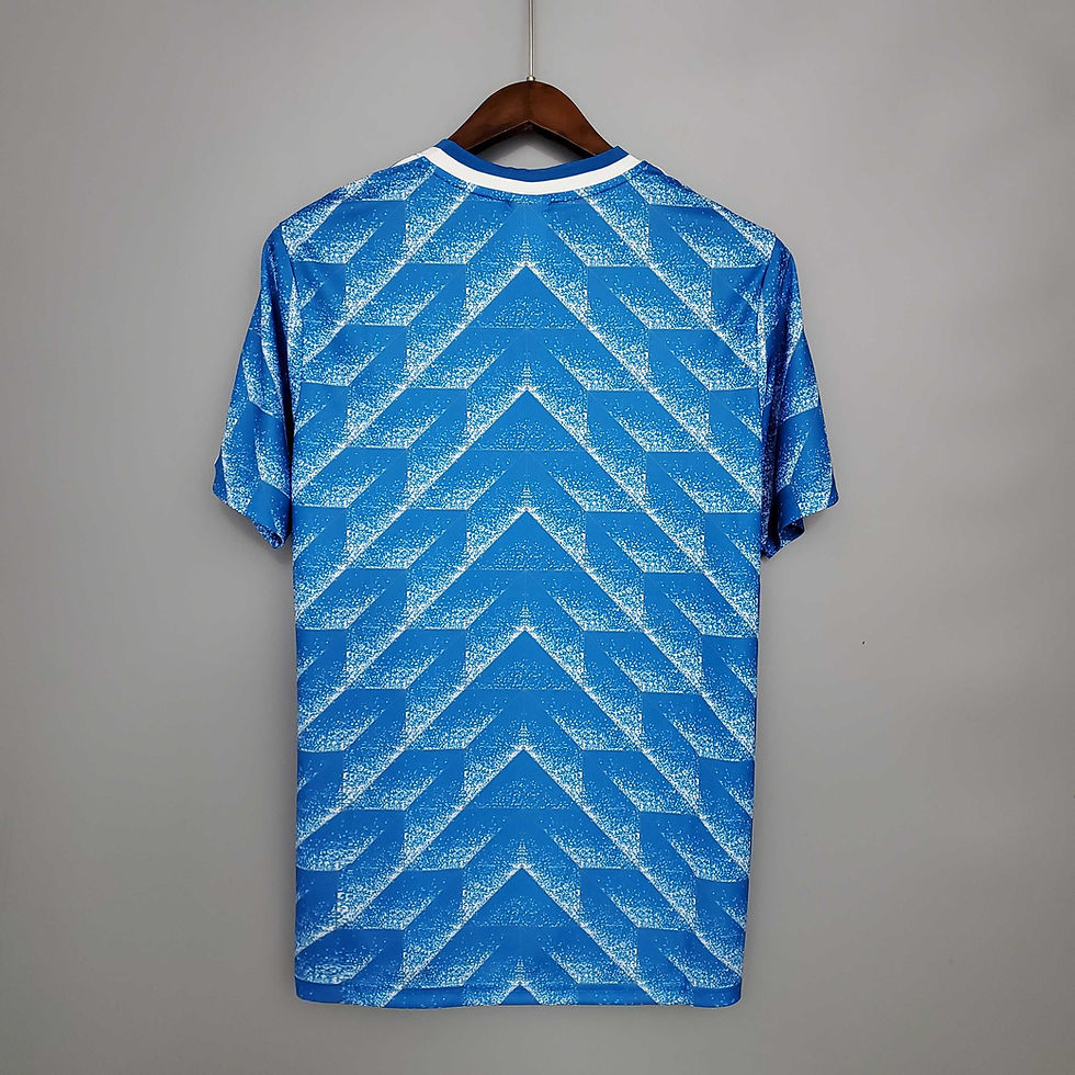 Thumbnail: Blue and white retro patterned football jersey, displaying the 1994/1995 JUVENTUS HOME RETRO KIT.