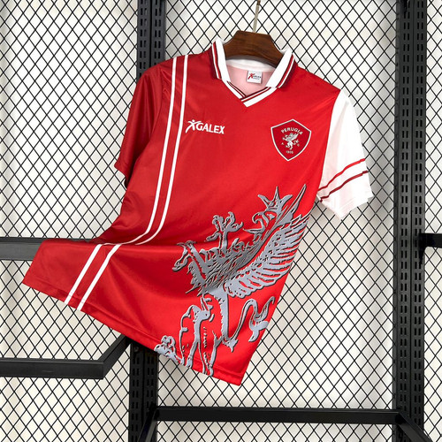 1998-1999 Perugia Home Retro Football Shirt Nakata