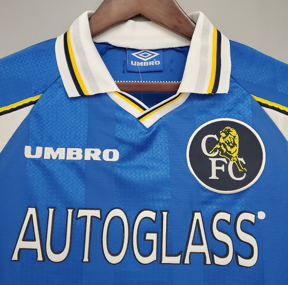 Thumbnail: 97-98 Chelsea retro football shirt autoglass