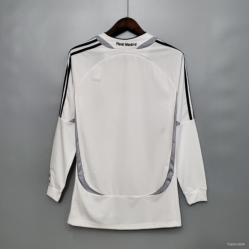千寿さま確認用　Real Madrid 長袖シャツ 2006-2007 Real Madrid Long Sleeves Home Retro Shirt | Nostalgia