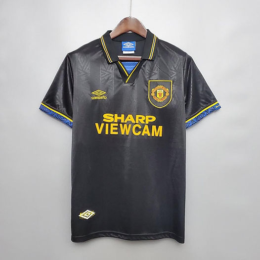 1993-1995 Manchester United Away Retro Kit | Nostalgia Retro Kit