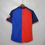 Thumbnail: Football jersey with blue and red split design, vintage Nostalgia Retro Kit.