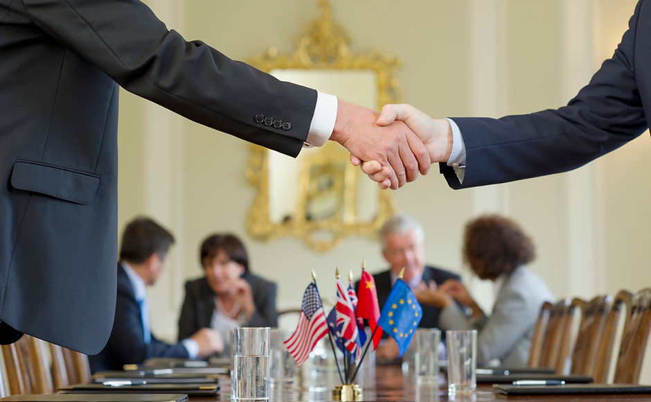 Men Shaking Hands
