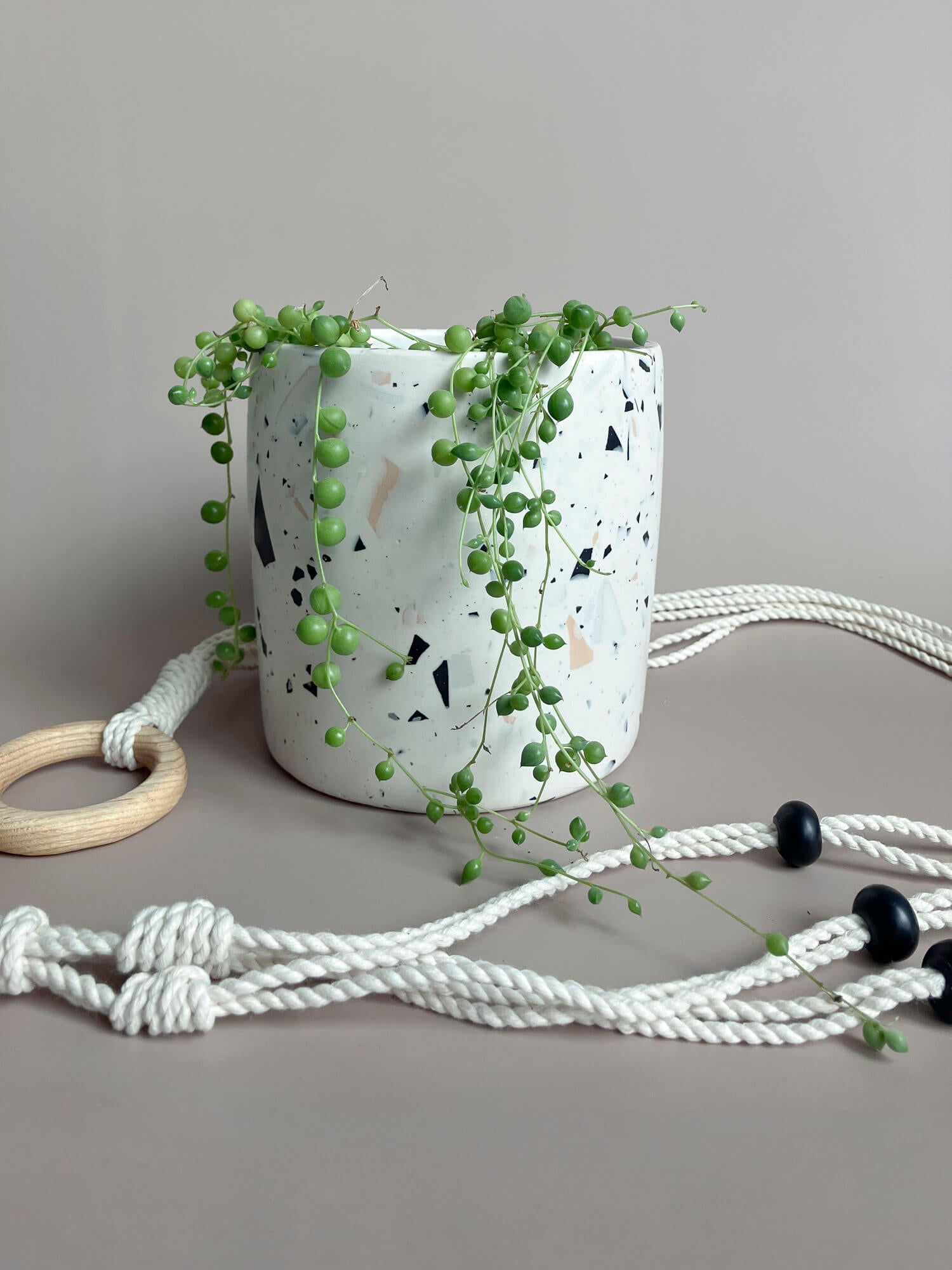 Duo jardinière ajustable et cache-pot