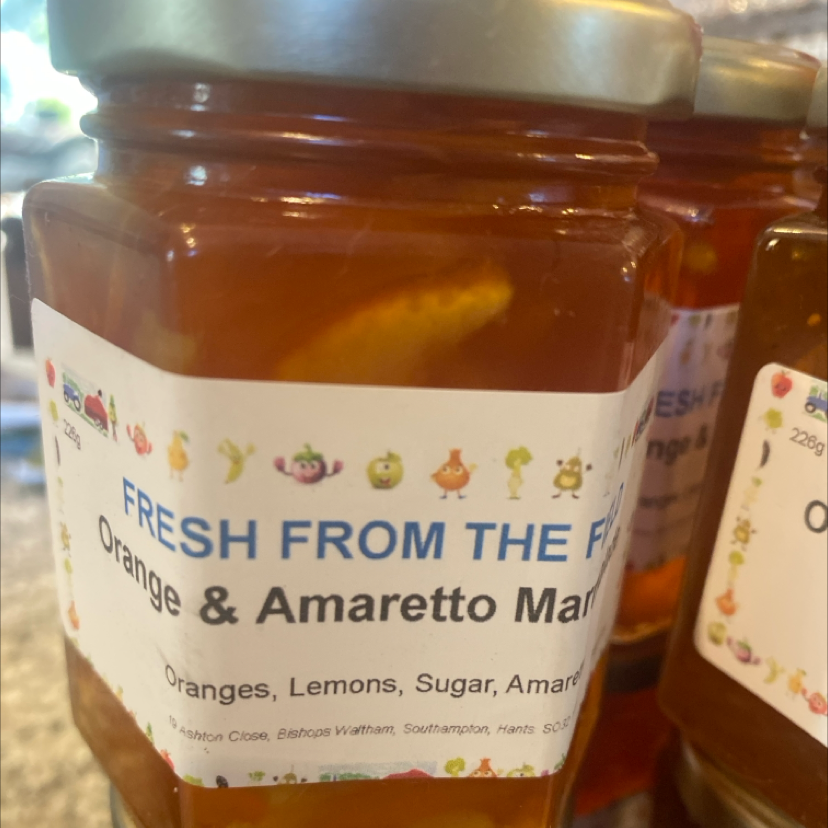 Orange & Amaretto Marmalade