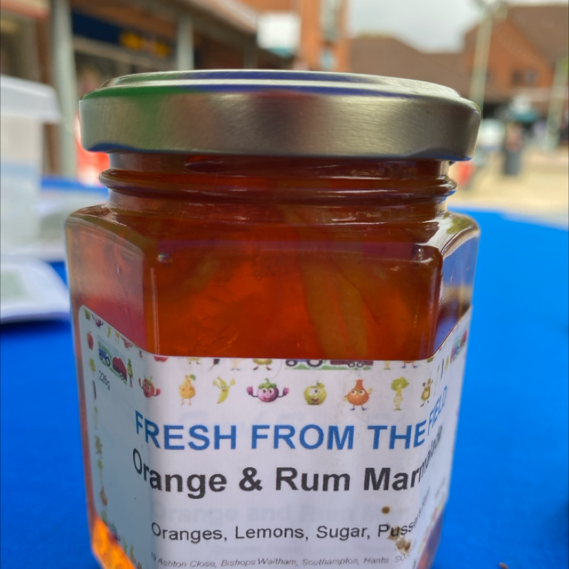 Orange and Pussers Rum Marmalade