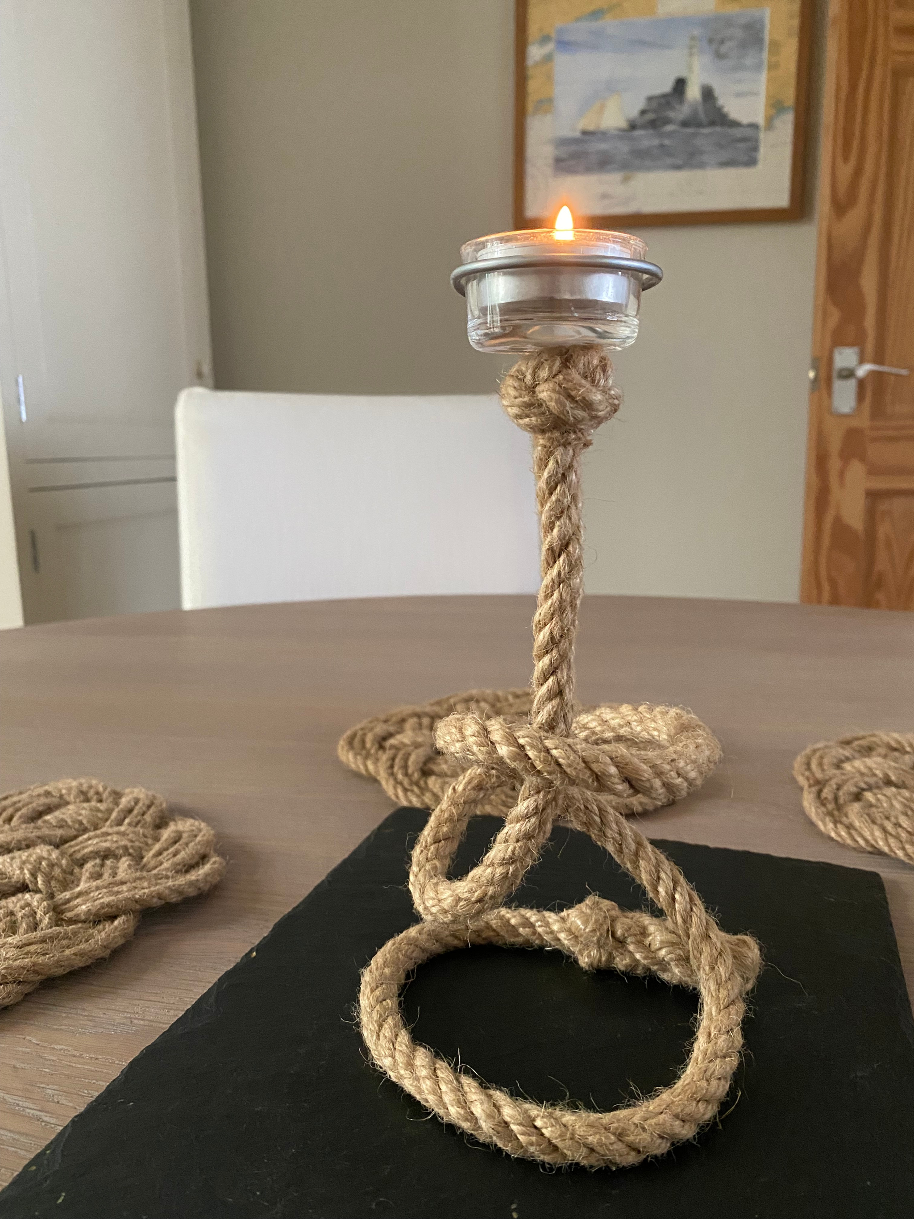 Half Hitch Tealight  Holder