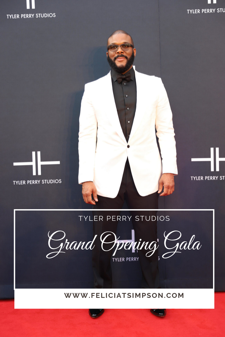 Tyler Perry at his studio grand opening gala