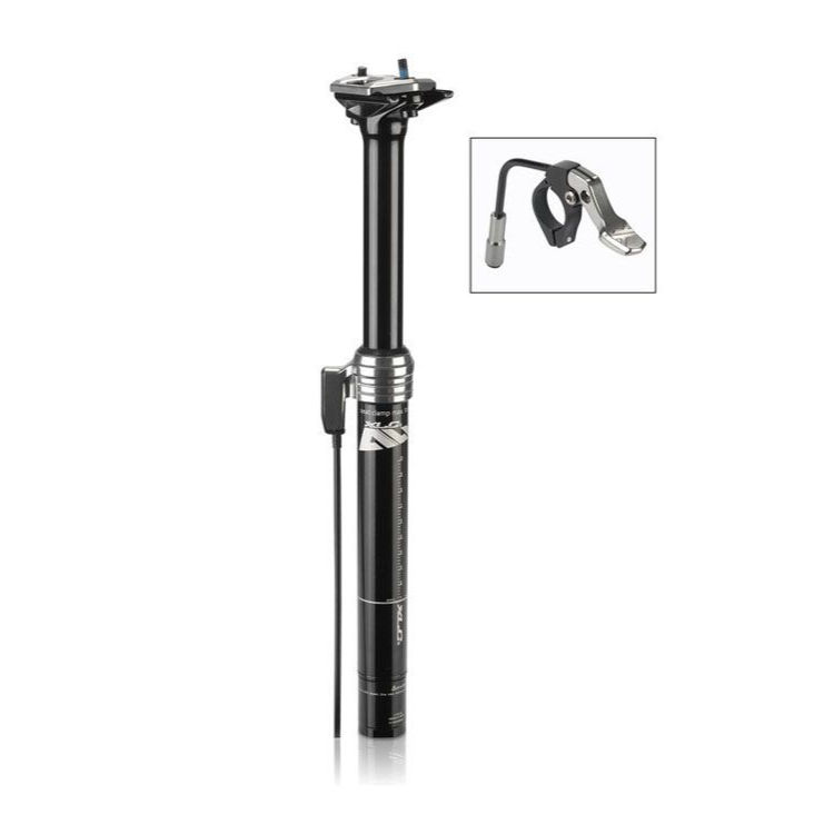 XLC All MTN Teleskopsattelstütze SP-T10 Ø30,9mm, 305mm, sz, Remote, Hub 80mm