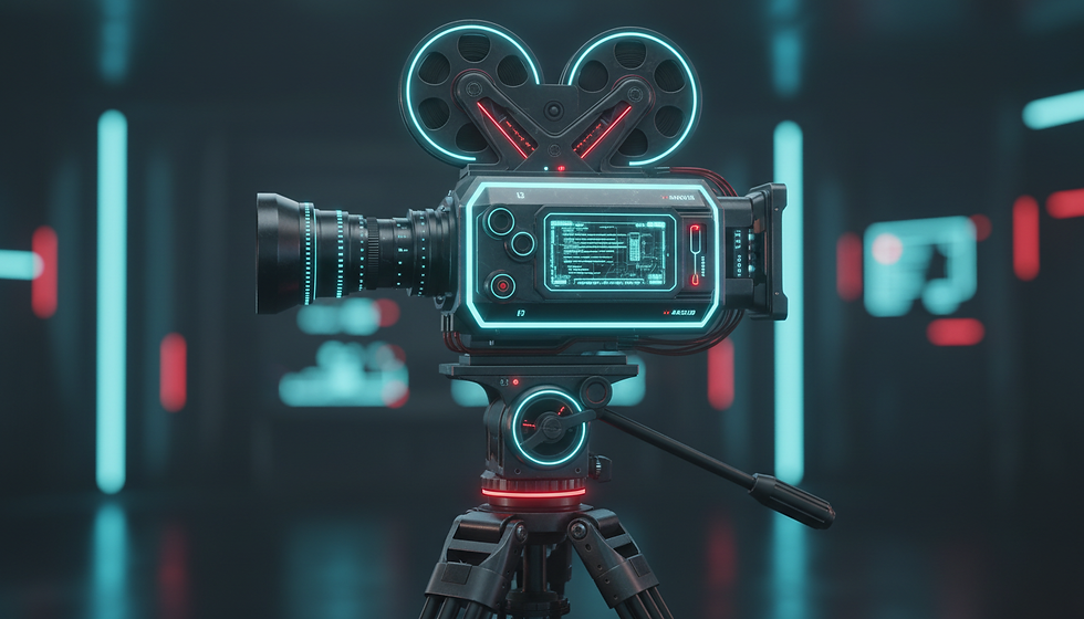 ai generated image of a camera in the future