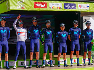 Abner debuta en el Tour de los Alpes