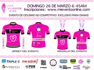 Regresa el Pink Warrior Ride evento para Damas & Determination Tour en el 2023