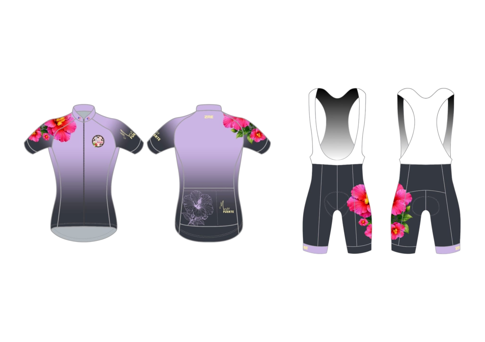 Jersey + Bib - Mujer Fuerte