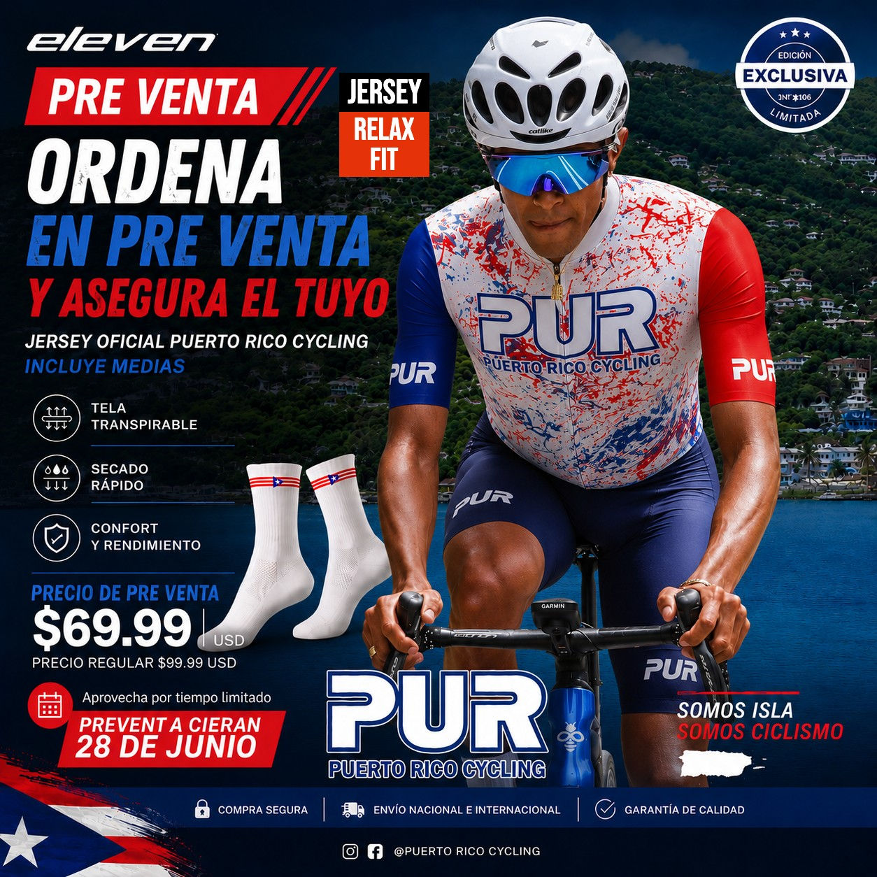 Jersey Puerto Rico Cycling 2026