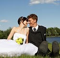 結婚式の写真
