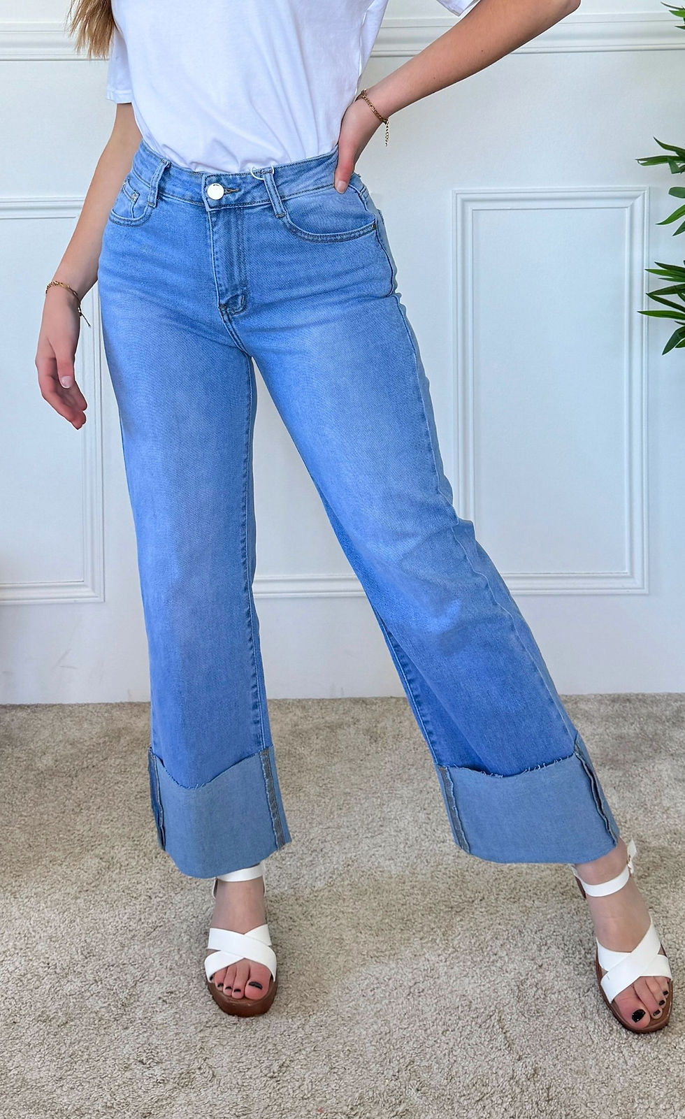 Miniature : Jean wide leg Laurine