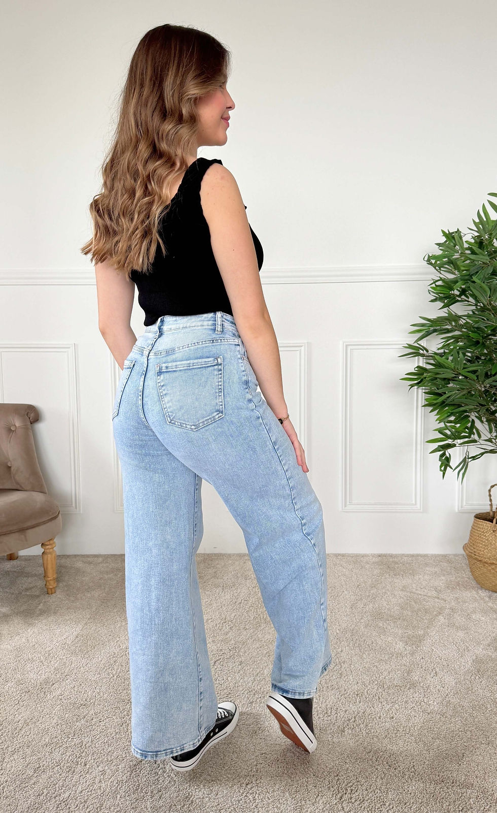 Miniature : Jean wide leg Belly