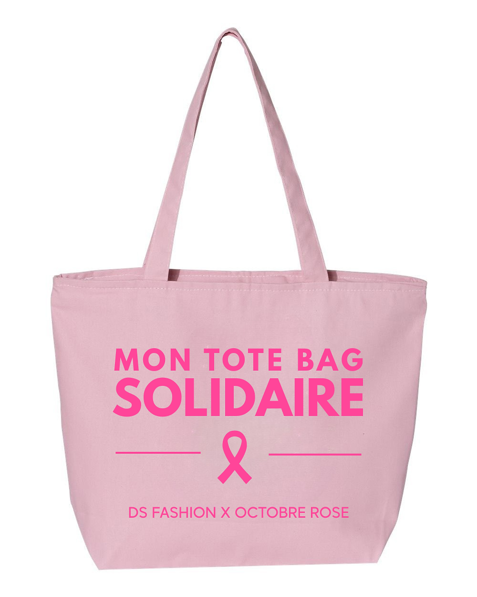 Miniature : Tote Bag Solidaire – Édition Octobre Rose
