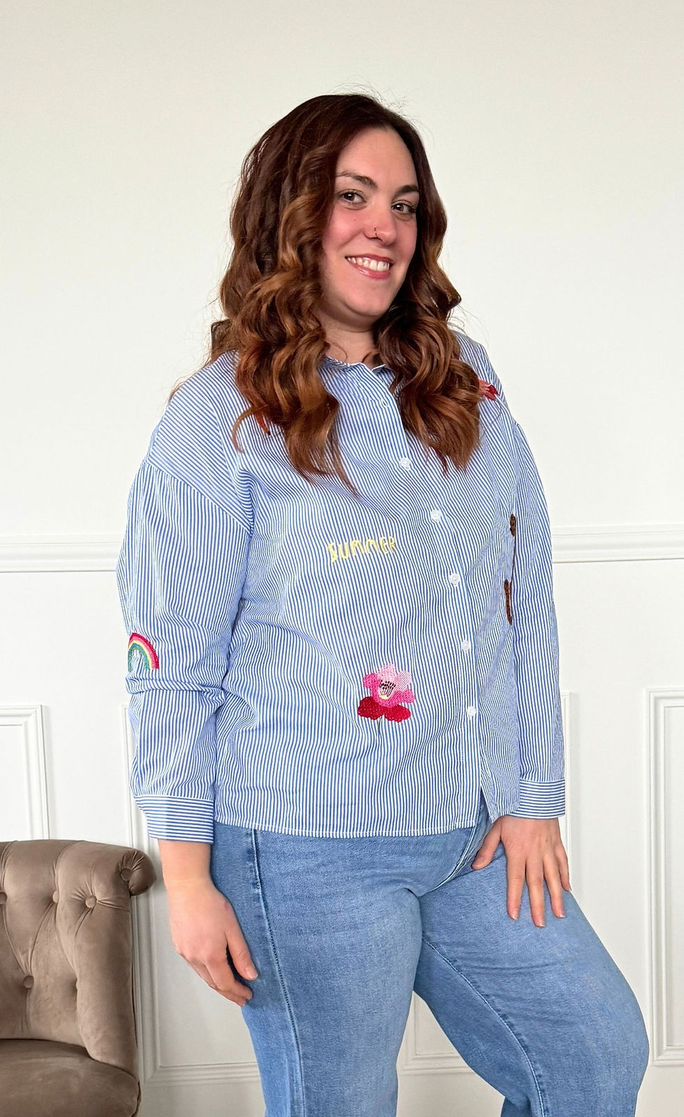 Miniature : Chemise brodée Alba
