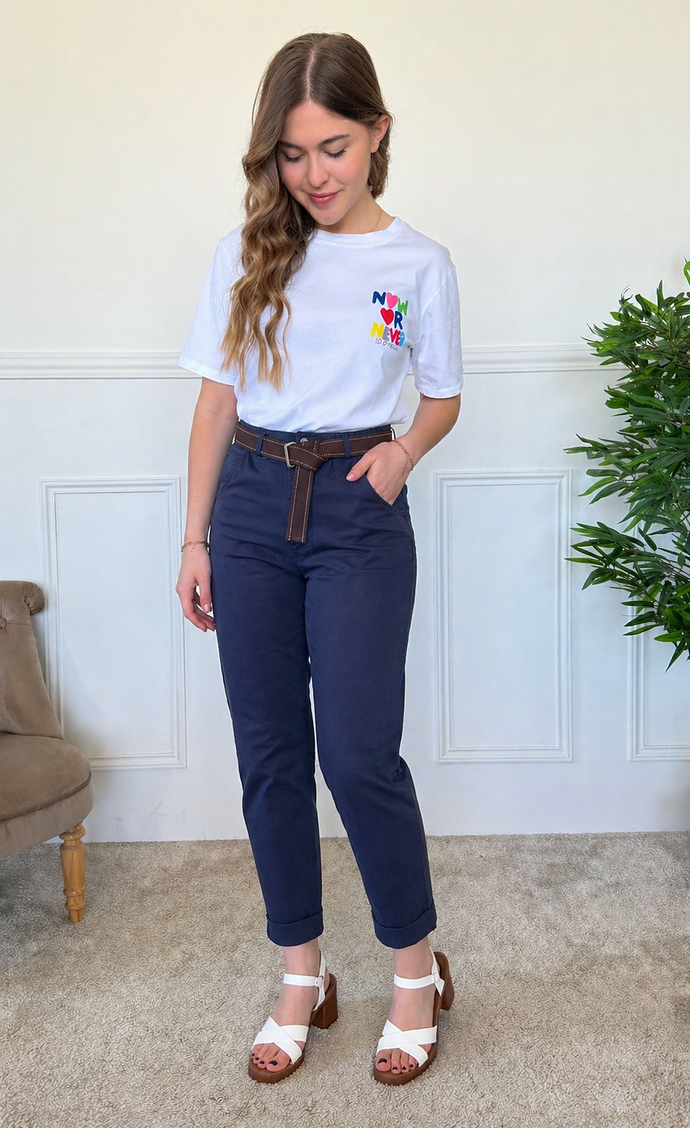 Miniature : Pantalon stretch Emilie