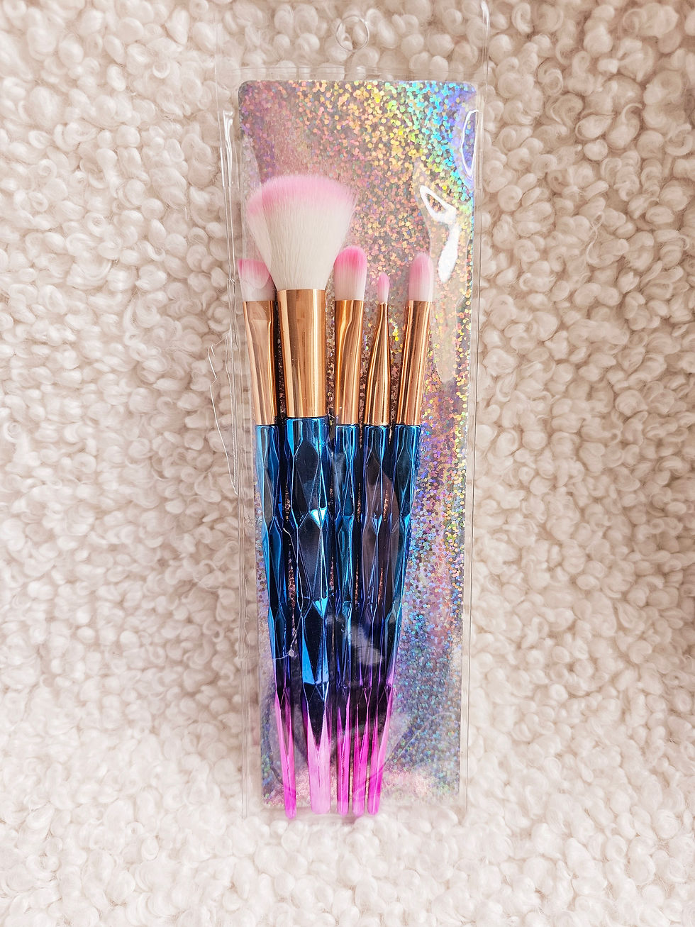 Miniature : Coffret 5 pinceaux à maquillage style sirène