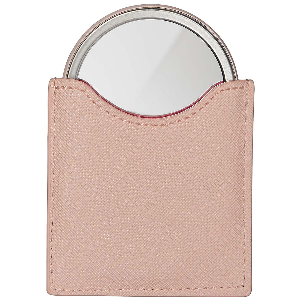 Miniature : Miroir de poche texte Amber