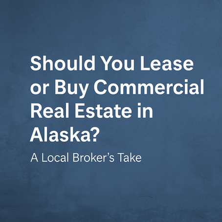 a.i. graphic should you lease or buy commercial real estate in Alaska