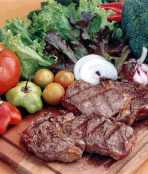 Churrasco é a especialidade da casa