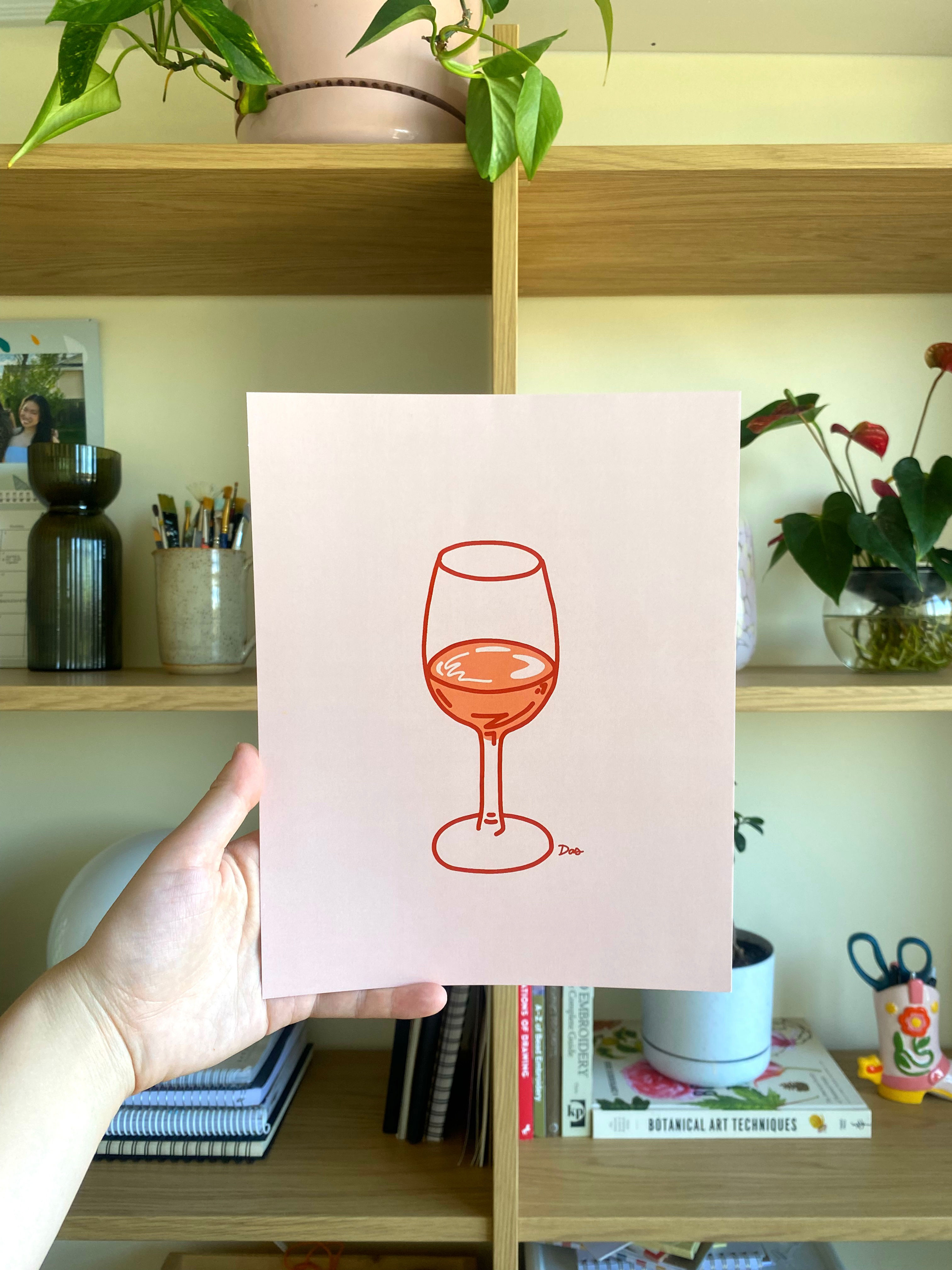 Wine Print