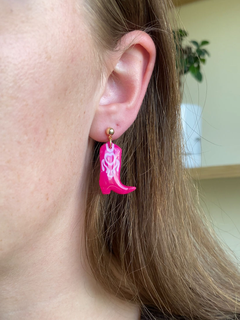 Thumbnail: Cowboy Boot Earrings