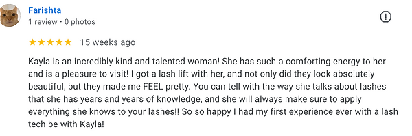 lash lift Pleasanton