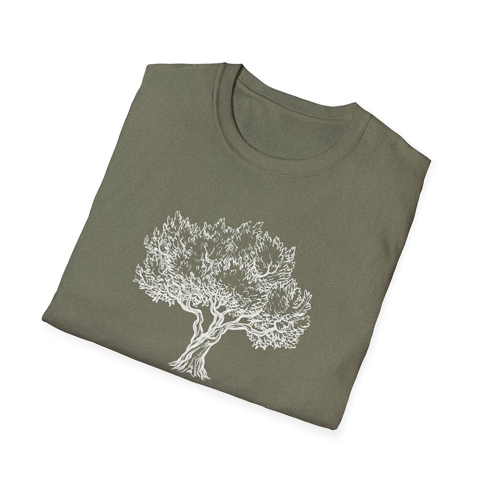 Thumbnail: ETZ HAYIM Tree Unisex Softstyle T-Shirt - Nature Inspired Casual Wear
