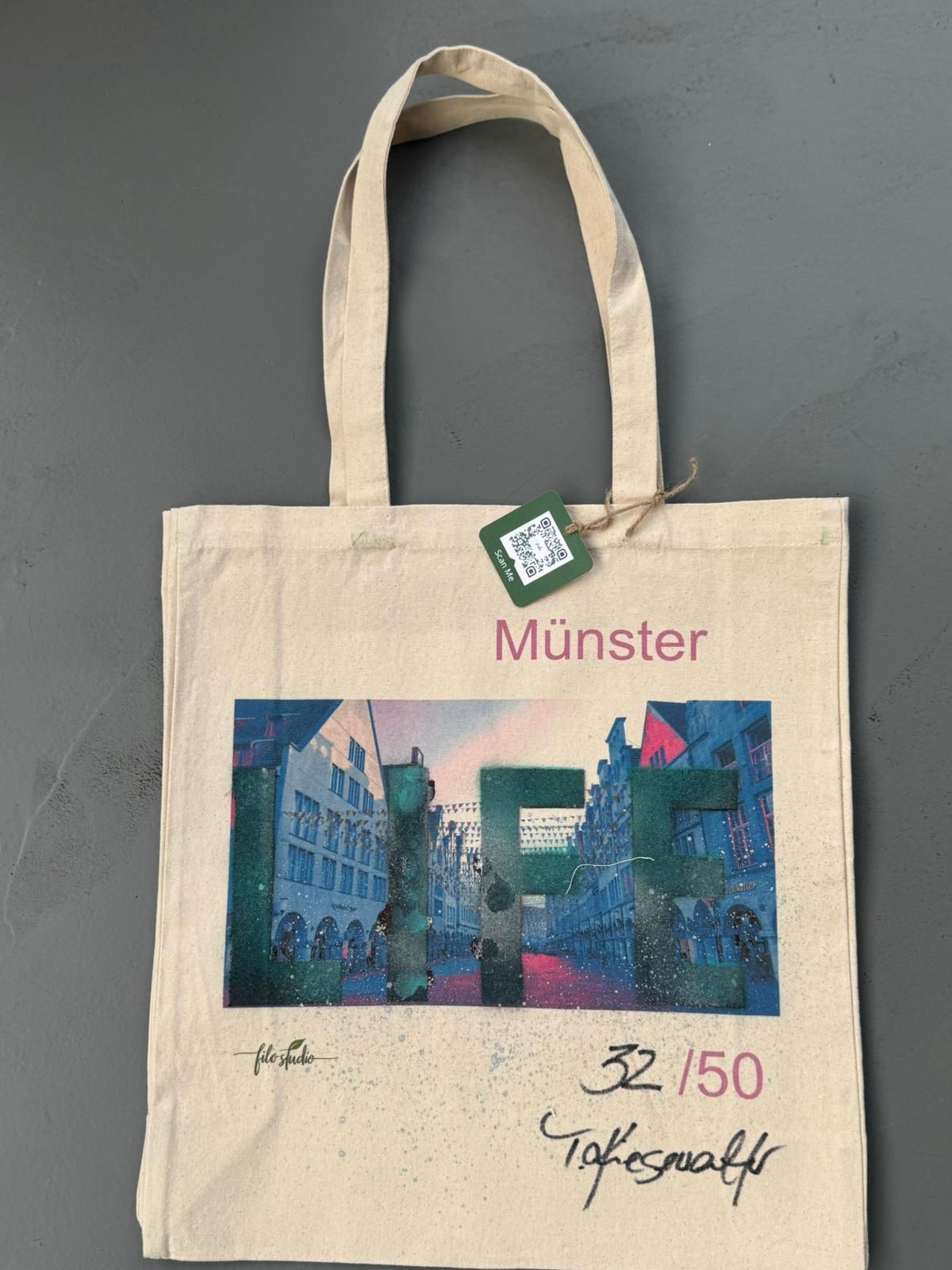 Canvas Bag Limited Edition by Tanja Kiesewalter Atelier Cloud 9