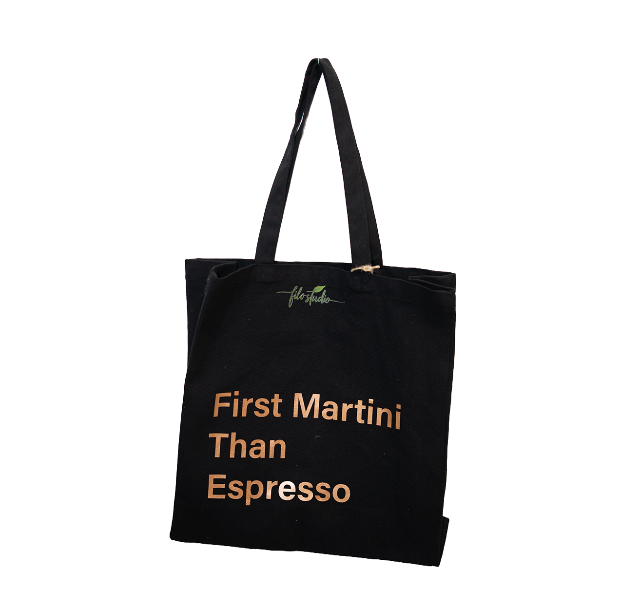 First Martini Canvas Bag