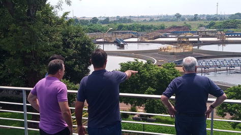 Vereador André Meirinho visita Ribeirão Preto para troca de experiências sobre saneamento e inovação