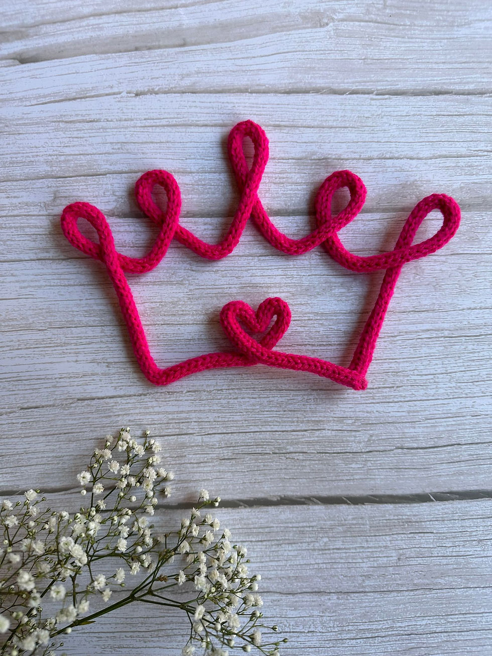 Miniaturbild: personalisiertes Namensschild mit Krone