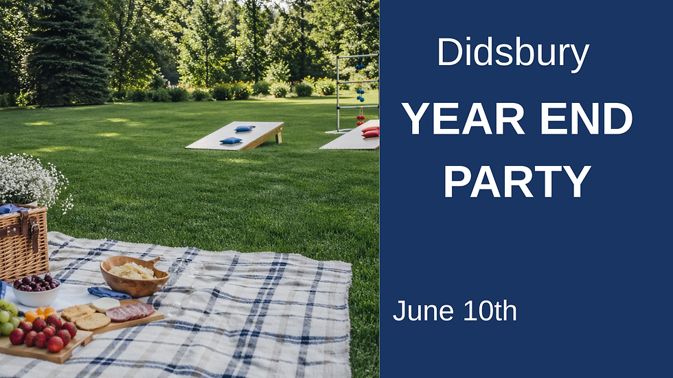 Didsbury Support Group Year End Picnic