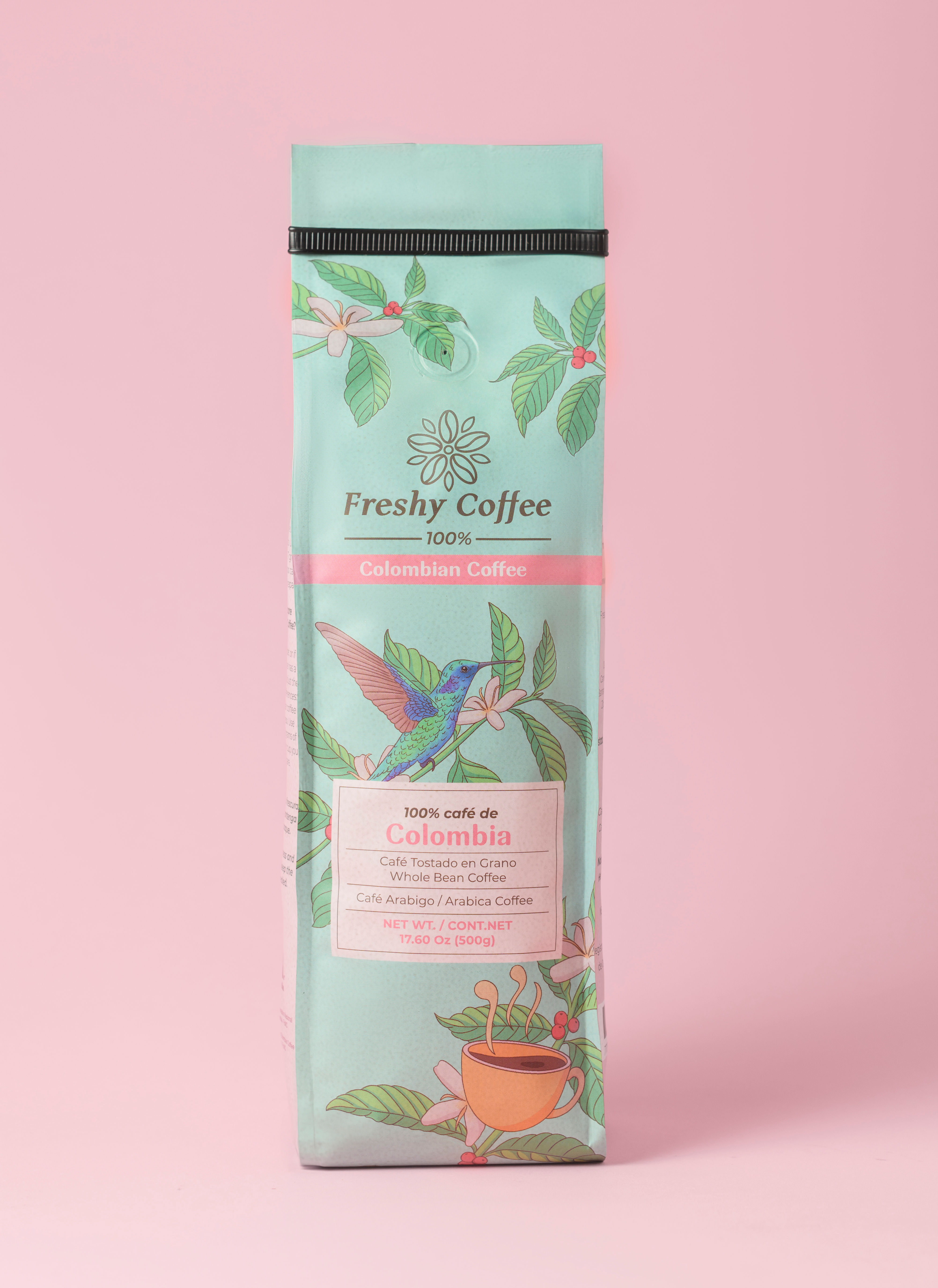 Whole Bean Coffee 17.6Oz (500g)