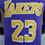Miniatura: Camisa do Lakers roxa N-23