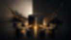 Abstract banner image representing brand extensions and business growth, featuring a central black cube connected to surrounding blocks with glowing gold lines and an upward growth chart in the background.