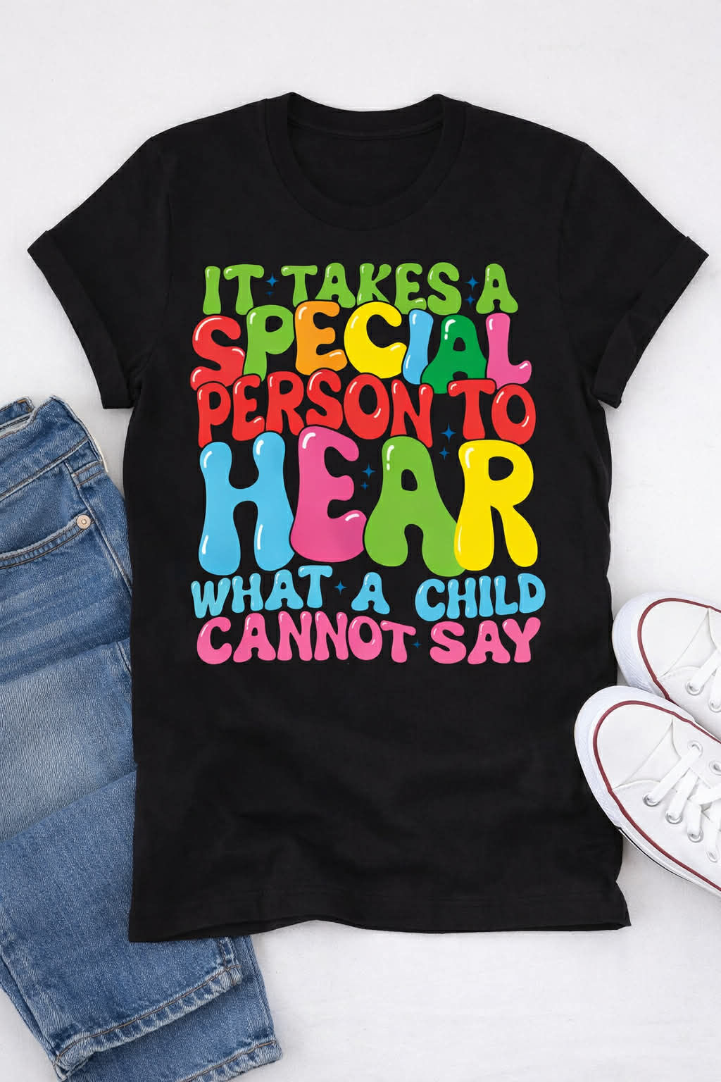 It takes a special person to hear what a child cannot say