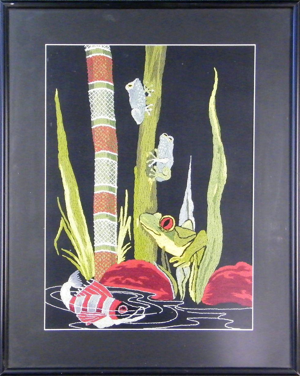 A305 Frogs in the Dreamtime  Size 3