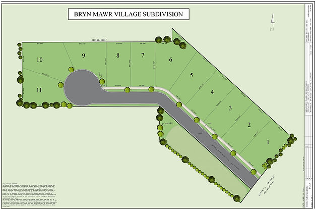Bryn Mawr Village Map