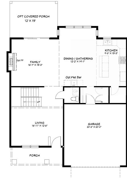 GATHERING W VERAN Belmont Plan 2637 Sq Ft layout