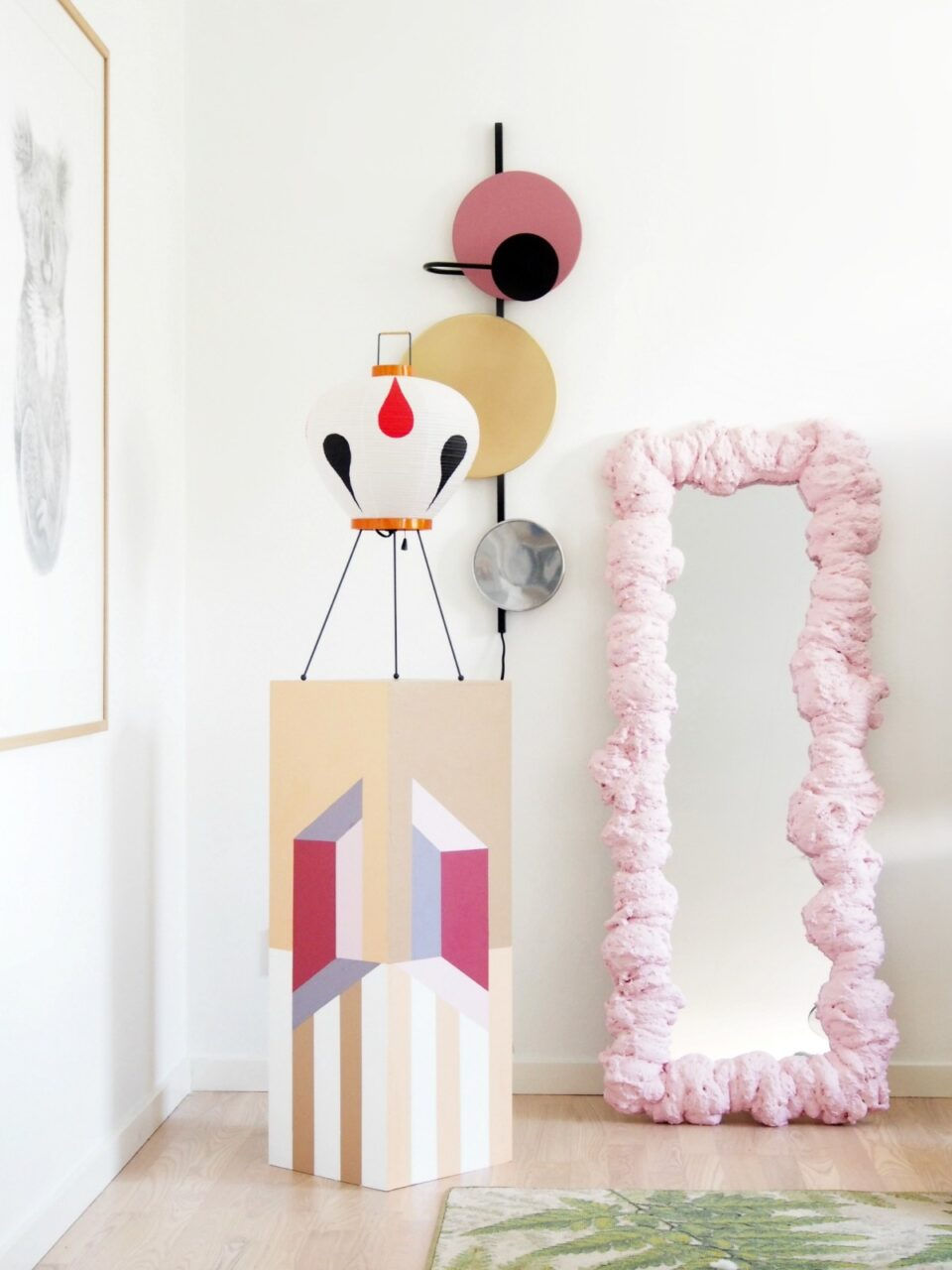 Foam mirror