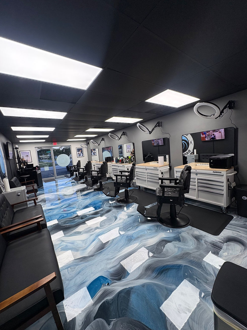 Seaside Barber Company shop in Midtown Tampa