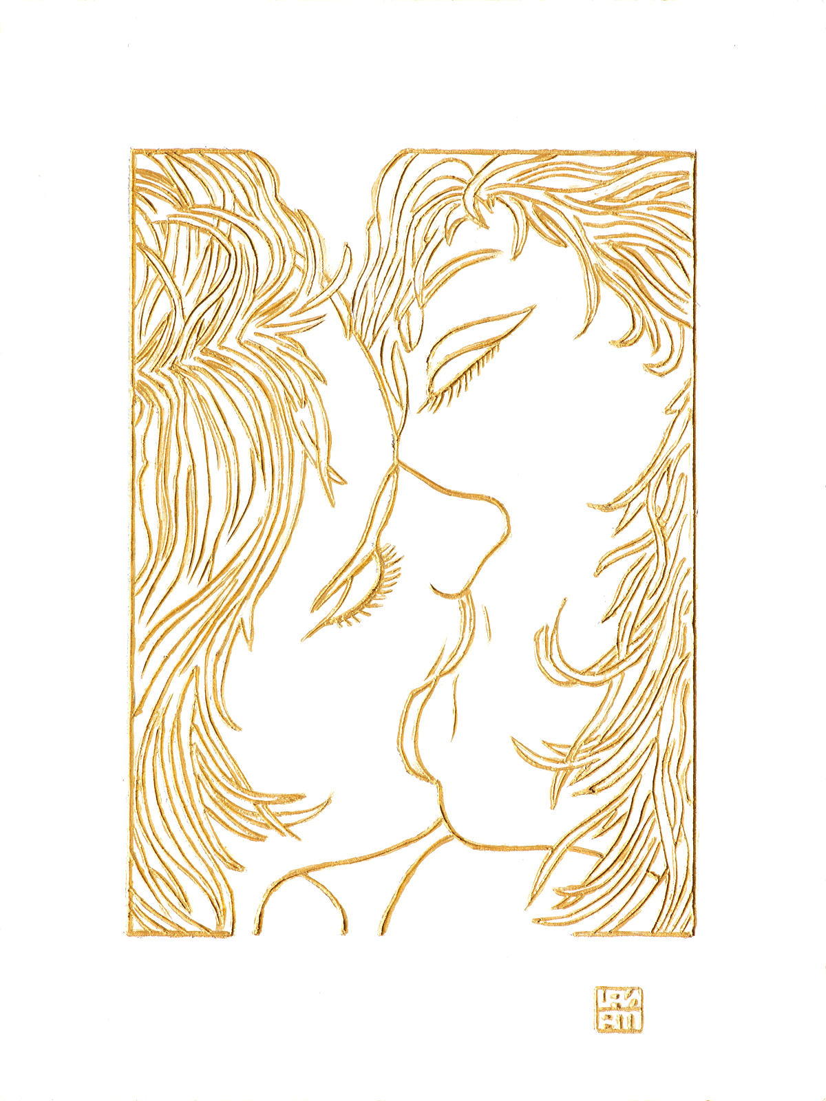bacio tra amiche